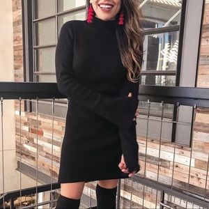Tobi Dresses - Black long sleeve sweater dress Tobi Dresses - Black long sleeve sweater dress